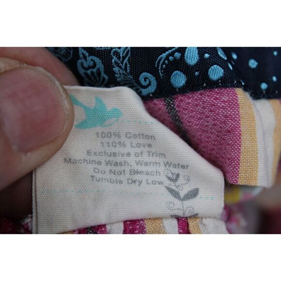 MATILDA JANE PLATINUM SLEEVELESS FLORAL AT THE TOP SEAHORSE RIBBON TRIM SIZE 6 - Picture 8 of 8